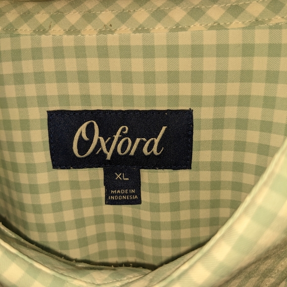 Green check Oxford brand shirt - Picture 6 of 11